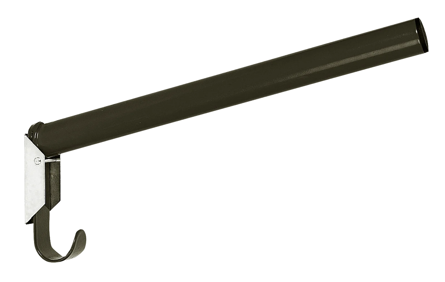 Klappbarer Sattelhalter mit Trensenhaken, 44 cm, Schwarz – Bild 1
