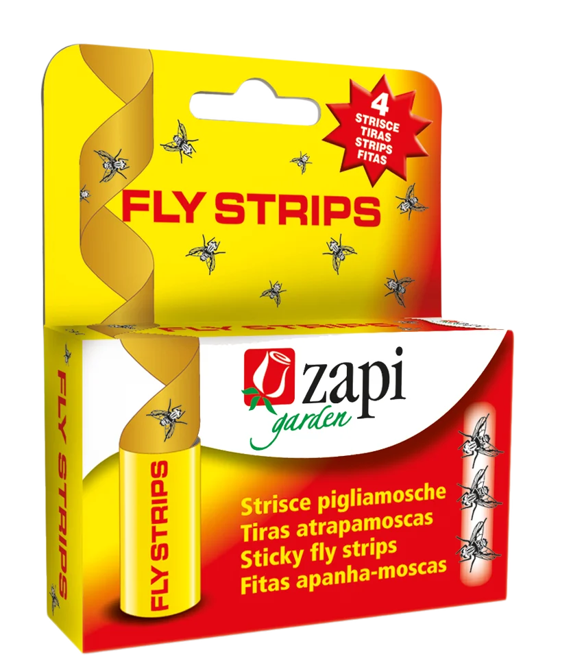 Fliegenfänger mit Klebestreifen, 4 Stück – Zapi Classic – Bild 3
