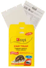 Klebefalle für Mäuse und kriechende Insekten, 15 x 21 cm, 3 Stück – Zapi Zap Trap