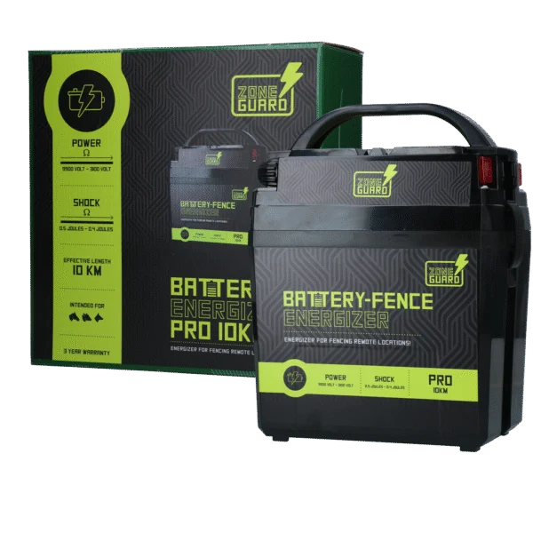 Weidezaungerät mit 9 V Batterie – ZoneGuard Battery Energizer Pro 10 km