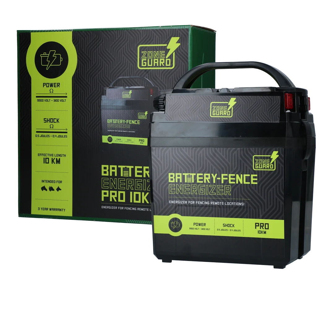 ZONE0005S.png Weidezaungerät mit 9 V Batterie – ZoneGuard Battery Energizer Pro 10 km – Bild 1