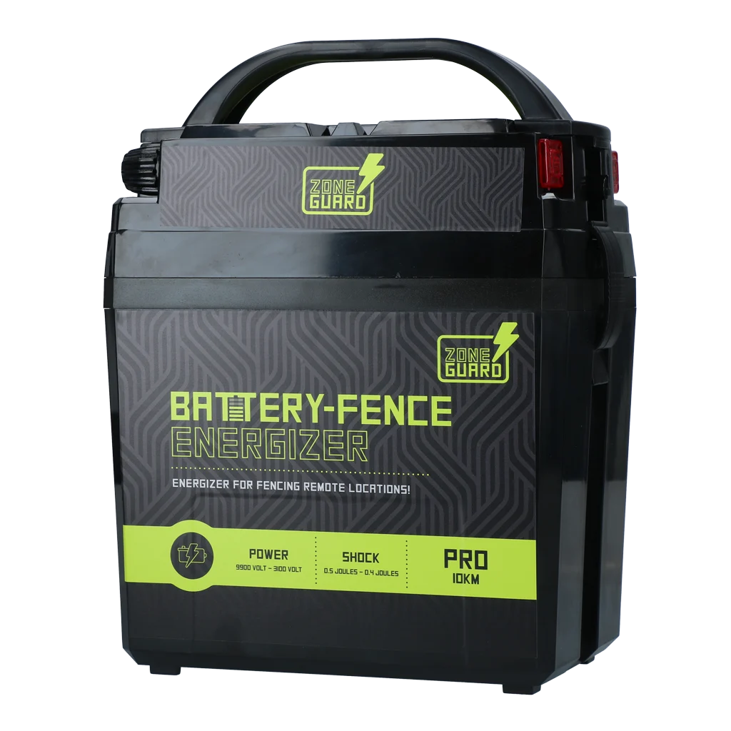 Weidezaungerät mit 9 V Batterie – ZoneGuard Battery Energizer Pro 10 km – Bild 2