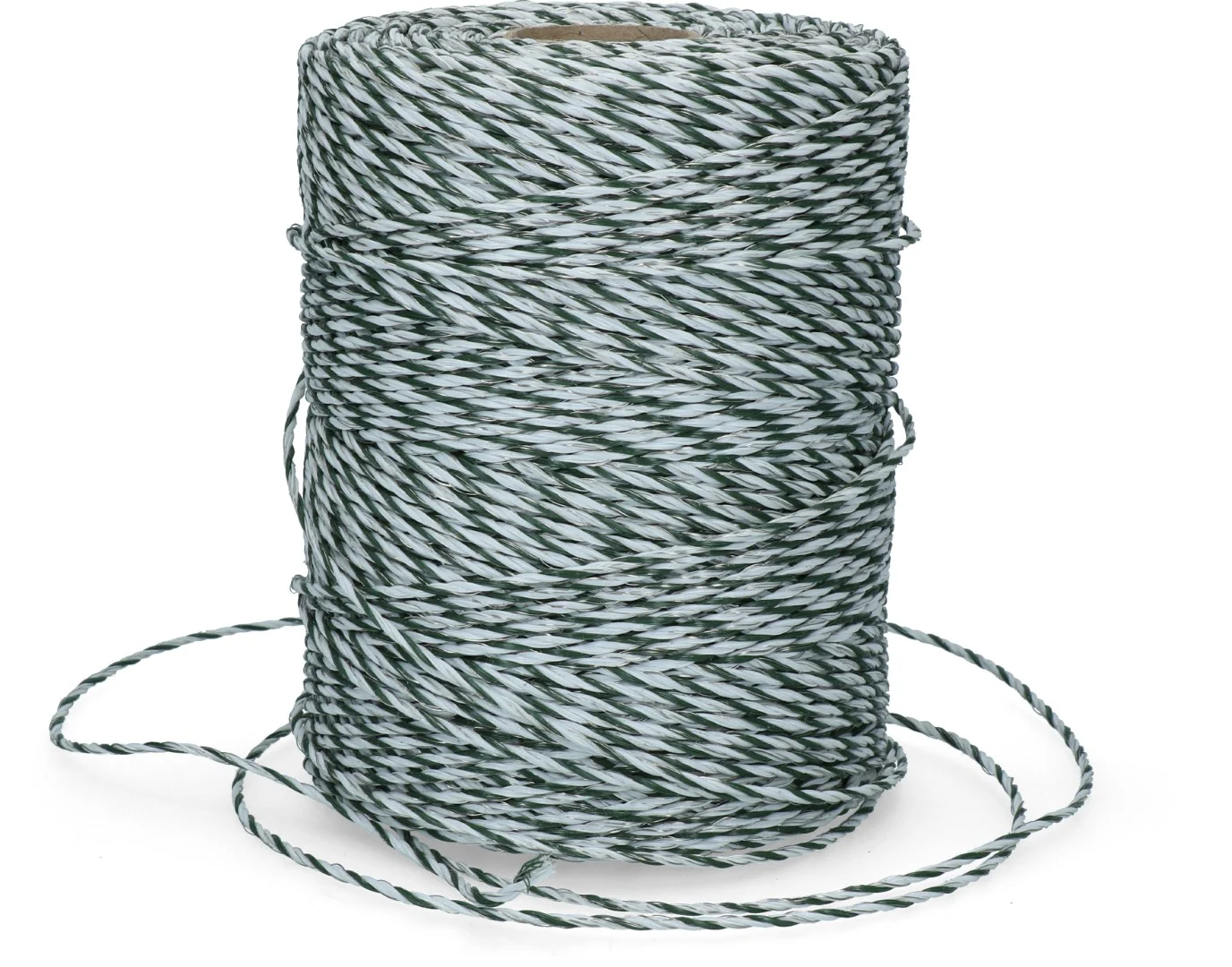 Weidezaunleiter 3 mm, Weiß mit Dunkelgrün, 400 m – ZoneGuard Basic – Bild 2