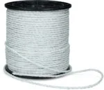 Weidezaunseil 6 mm, weiß, mit Edelstahl- und Leichtmetalldrähten, 200 m – ZoneGuard Plus – Bild 2