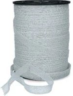 Weißes Weidezaunband 20 mm mit 9 Edelstahldrähten, 200 m – ZoneGuard Basic – Bild 2