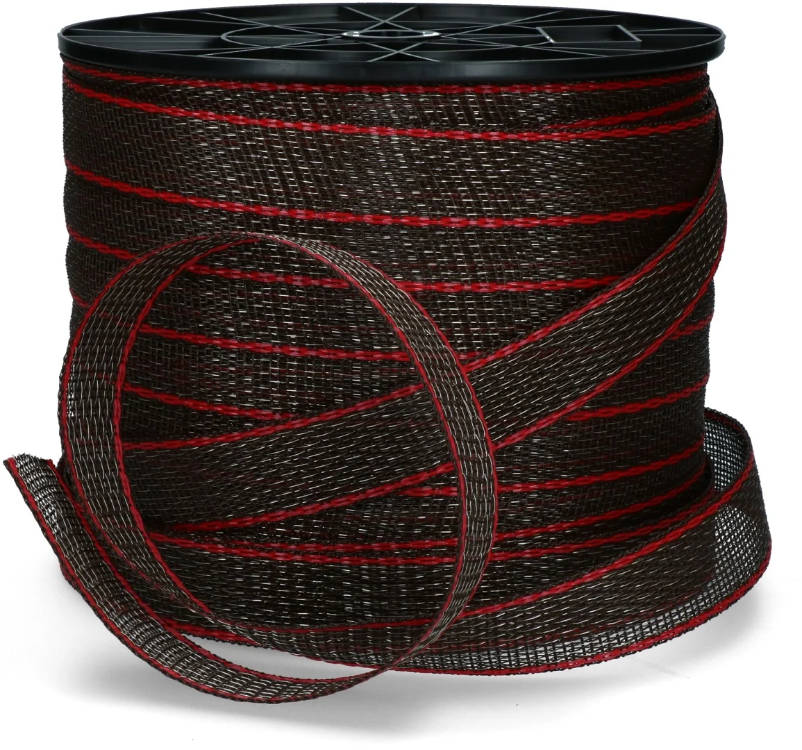 Weidezaunband 40 mm Braun mit verstärkten Seiten, 200 m – ZoneGuard Plus – Bild 2