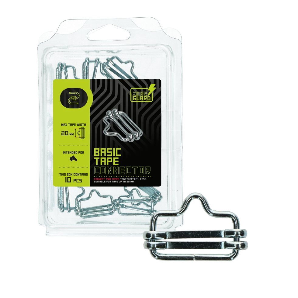 Bandverbinder für Band bis 20 mm, 10 Stück – ZoneGuard Basic – Bild 2