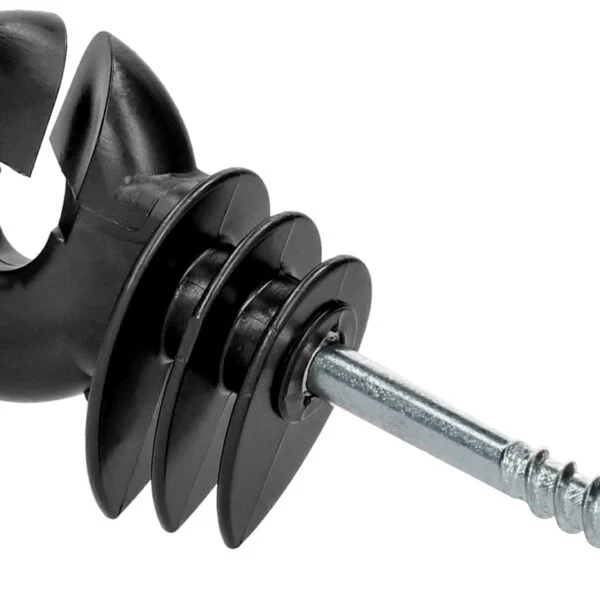 Schwarzer Ringisolator ohne durchgehenden Kern, 25 Stück – ZoneGuard