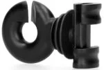 Ringisolator für ovale Stahlpfähle, 25 Stück – ZoneGuard Clip