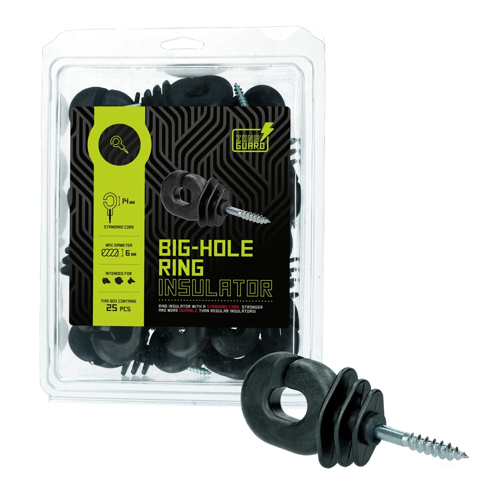 Ringisolator mit großer Öffnung, 25 Stück – ZoneGuard Big-Hole – Bild 2
