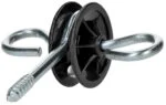 Torgriffanker mit Isolator, 10 Stück – ZoneGuard