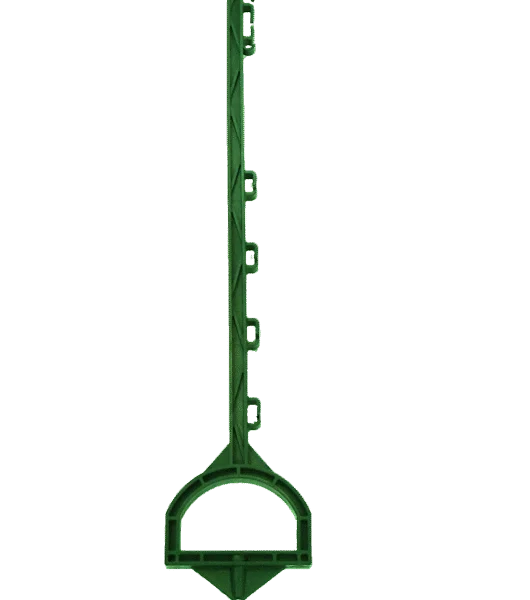 Trittpfahl mit Fußtritt, 115 cm, Grün – ZoneGuard