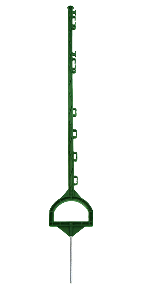 ZONE0622.png Trittpfahl mit Fußtritt, 115 cm, Grün – ZoneGuard – Bild 1