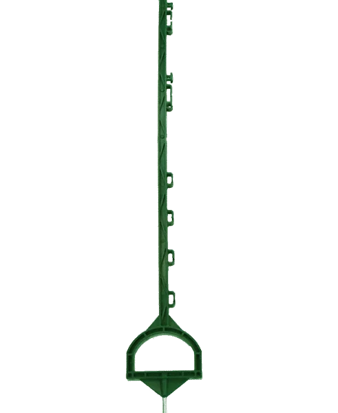 Trittpfahl mit Trittstufe, 155 cm, Grün – ZoneGuard