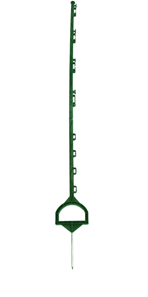 Trittpfahl mit Trittstufe, 155 cm, Grün – ZoneGuard