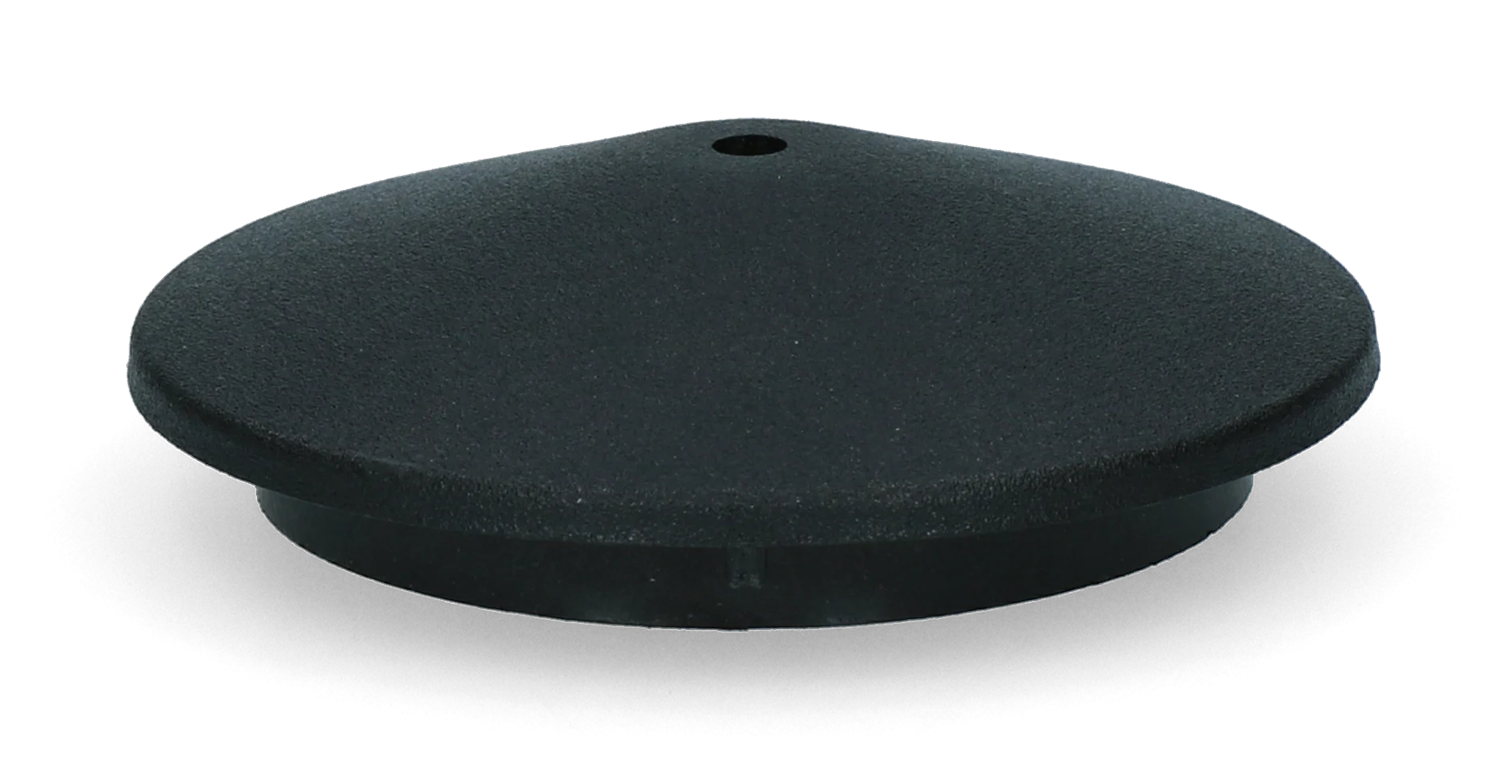 Runde Pfostenkappe 60 mm mit Befestigungsloch – ZoneGuard – Bild 2