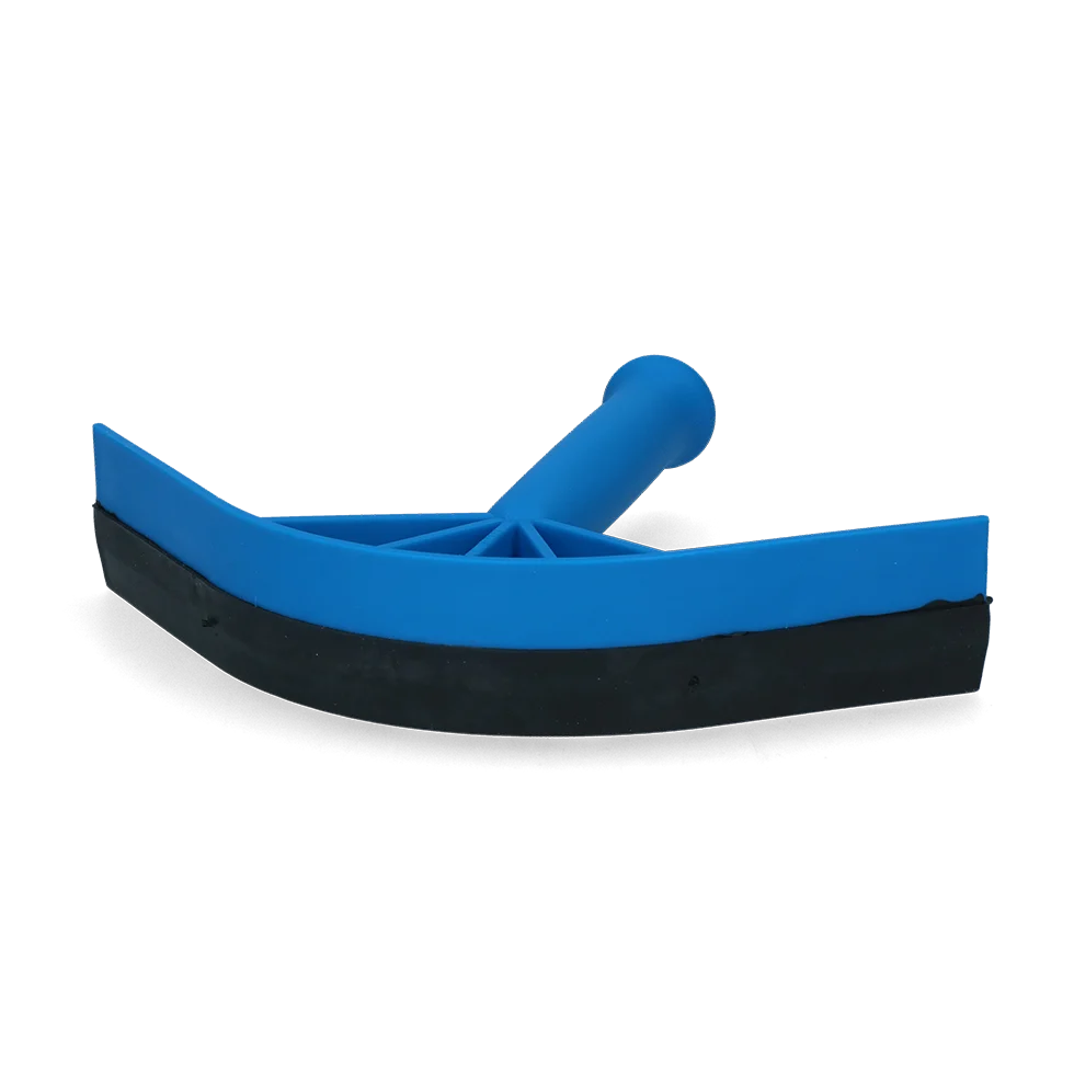 ZWEE0003EJ.png Schweißmesser für Pferde, einhändig, blau – Vplast – Bild 1