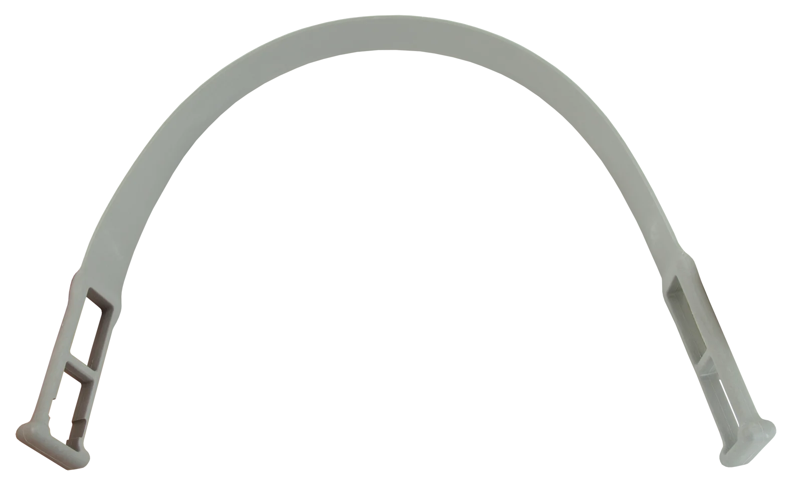 Schweißabzieher, beidhändig, zusammenklappbar, 68 cm, Grau – Vplast – Bild 3