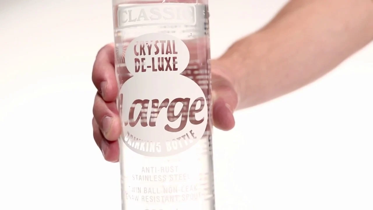 Kunststofftrinkflasche für Nagetiere, 1100 ml – Classic Crystal Deluxe – Bild 2