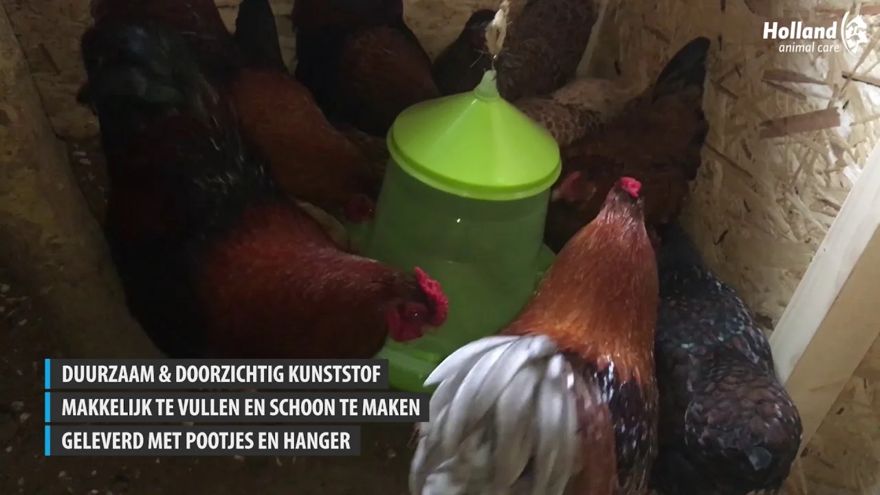 Futterturm für Geflügel auf Füßen, Limettengrün, 4 kg – Gaun – Bild 3