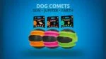 Springender Hundeball Orange, 14 cm – Dog Comets Planets – Bild 4