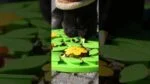 Schnüffelmatte für Pferde für Futter und Snacks – Excellent Horse Snuffle Mat Flower Power – Bild 6